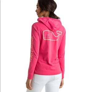 VINEYARD VINES pink hoodie